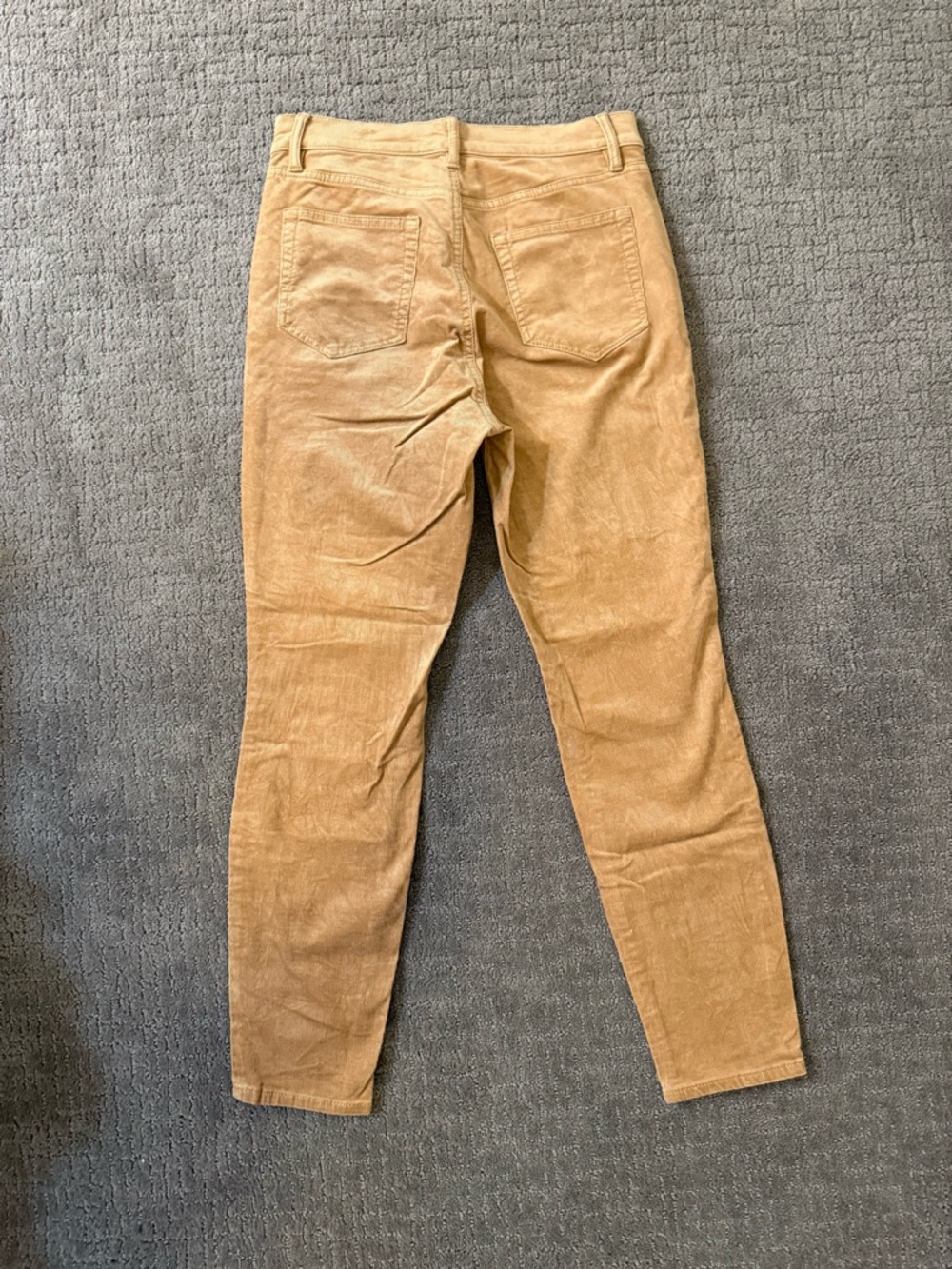 Like New LOFT Camel Tan Skinny Corduroys, Size 28/6 - Picture 4 of 9